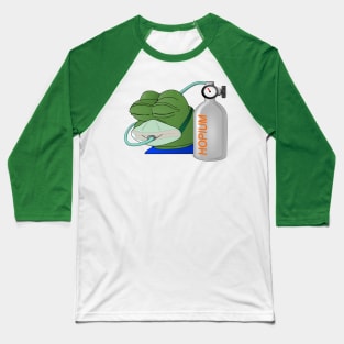 Pepe Hopium Baseball T-Shirt